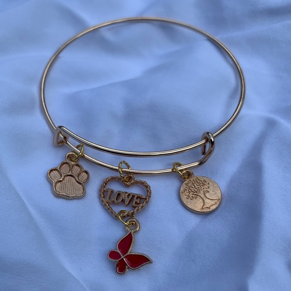 Brand New! Handmade! Adjustable Charm Bracelet - Picture 3 of 5